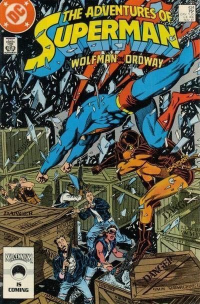 The Adventures of Superman Gangwar, Shambles |  Issue#434A | Year:1987 | Series: Superman | Pub: DC Comics | Direct Edition