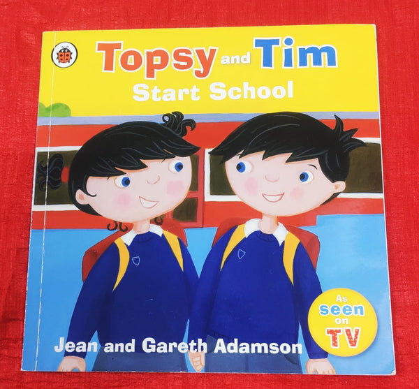 Topsy and Tim start school. | Story Book with Big Pictures and Little Text | For 3-5 Years Old | Paperback | SKU: 2405_101_A102