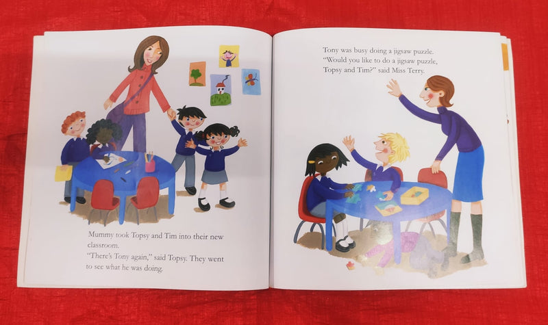 Topsy and Tim start school. | Story Book with Big Pictures and Little Text | For 3-5 Years Old | Paperback | SKU: 2405_101_A102