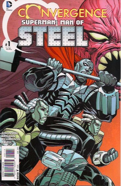 Convergence: Superman Man Of Steel Convergence - Divided We Fall |  Issue#1A | Year:2015 | Series:  | Pub: DC Comics | Regular Walter Simonson Cover