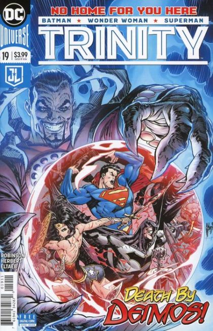 Trinity, Vol. 2 No Home For You Here, Conclusion |  Issue#19A | Year:2018 | Series:  | Pub: DC Comics | Regular Guillem March Cover