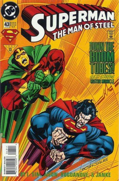 Superman: The Man of Steel Deathtrap! |  Issue#43A | Year:1995 | Series: Superman | Pub: DC Comics | Direct Edition