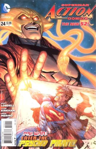 Action Comics, Vol. 2 Psi War - Part Two |  Issue#24A | Year:2013 | Series: Superman | Pub: DC Comics | Direct Edition