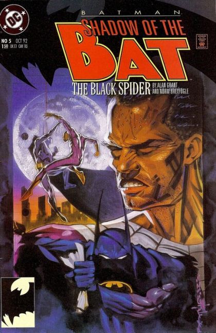 Batman: Shadow of the Bat The Black Spider |  Issue#5A | Year:1992 | Series: Batman | Pub: DC Comics | Direct Edition