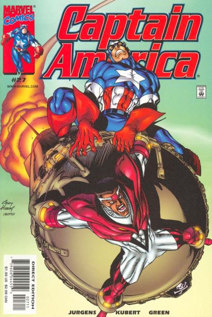 Captain America, Vol. 3 Twisted Tomorrows, Part 3 |  Issue#27A | Year:2000 | Series: Captain America | Pub: Marvel Comics | Direct Edition