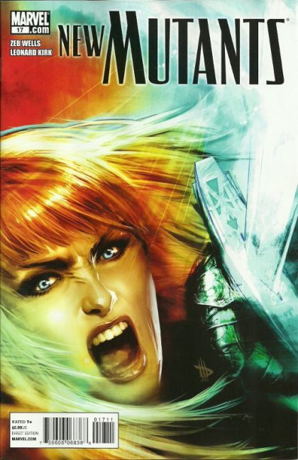 New Mutants, Vol. 3 Fall of the New Mutants |  Issue#17A | Year:2010 | Series: New Mutants | Pub: Marvel Comics | Dave Wilkins Regular Cover