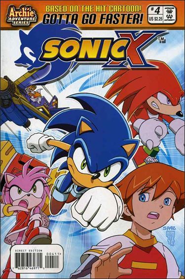 Sonic X  |  Issue#4 | Year: | Series: Sonic The Hedgehog | Pub: Archie Comic Publications |