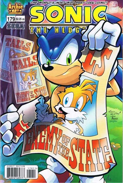 Sonic the Hedgehog, Vol. 2 House of Cards, Part 2 |  Issue#179 | Year:2007 | Series: Sonic The Hedgehog | Pub: Archie Comic Publications |