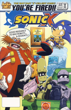 Sonic X  |  Issue#22 | Year:2007 | Series: Sonic The Hedgehog | Pub: Archie Comic Publications |