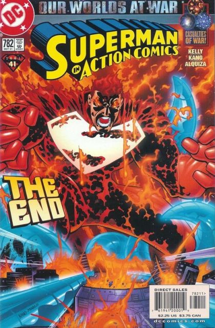 Action Comics, Vol. 1 Our Worlds At War - Casualties Of War, Trial By Fire |  Issue#782A | Year:2001 | Series:  | Pub: DC Comics | Direct Edition