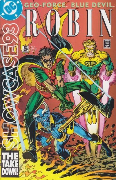 Showcase '93 The Take Down / Seed of Destruction / Ghost in the Machine |  Issue#5A | Year:1993 | Series: Showcase | Pub: DC Comics | Direct Edition