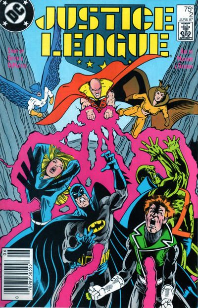 Justice League / International / America Make War No More! |  Issue#2B | Year:1987 | Series: Justice League | Pub: DC Comics | Newsstand Edition