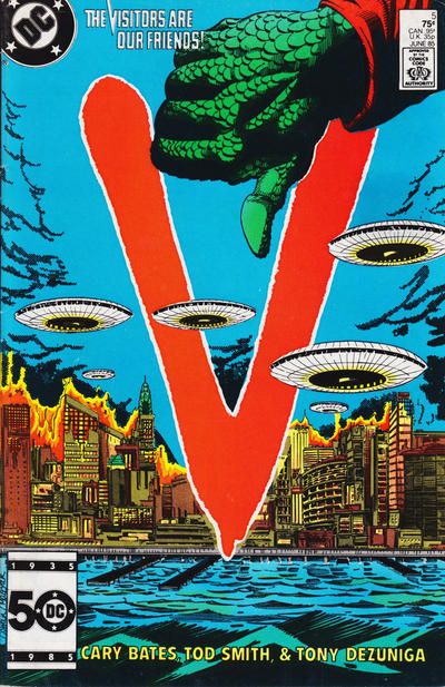 V The Price Of Peace |  Issue#5A | Year:1985 | Series: V | Pub: DC Comics