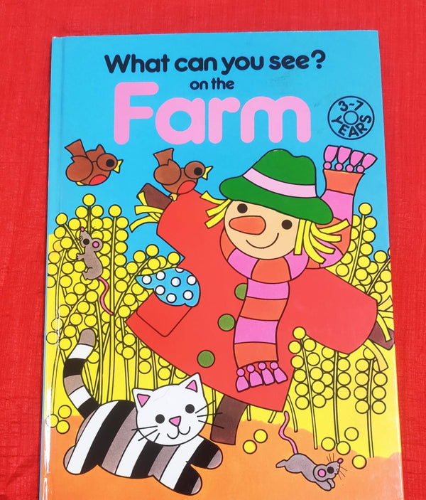 What can you see on the farm | Picture Story Book | For 3-5 Years Old | Hardcover | SKU: 2405_101_A103