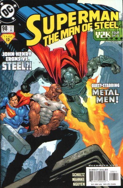 Superman: The Man of Steel Y2K - Thirty Minutes to Oblivion |  Issue#98A | Year:2000 | Series: Superman | Pub: DC Comics | Direct Edition