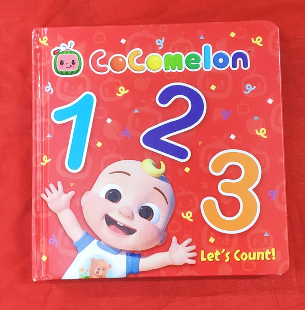 Official CoComelon 123: An easy introduction to numbers for pre-schoolers | One Line Story  Book | For 0-2 Years Old | Board Book | SKU: 2405_101_A109