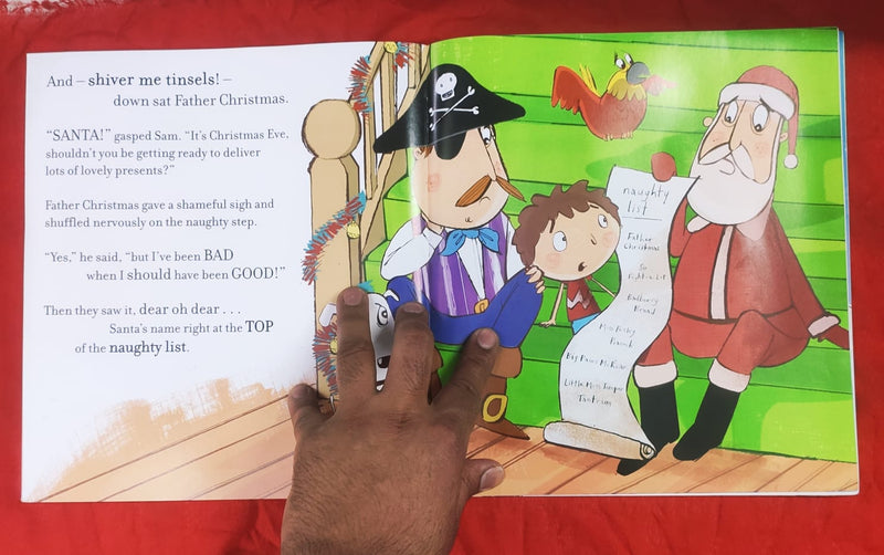 Father Christmas on the naughty step | Picture Story Book | For 3-5 Years Old | Paperback | SKU: 2405_101_A107