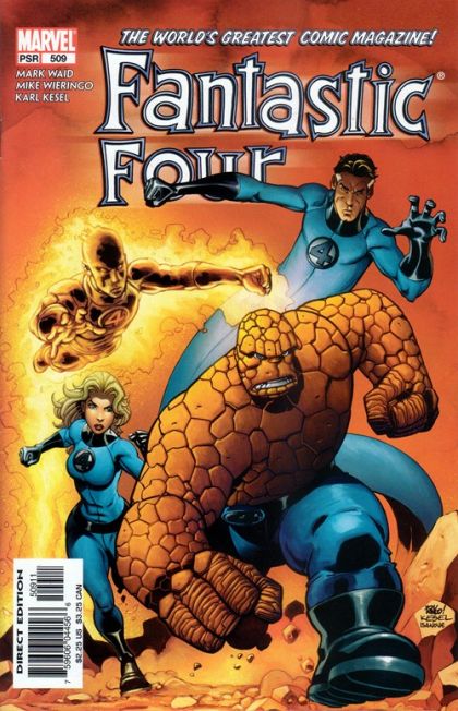 Fantastic Four, Vol. 3 Hereafter, Part 1 |  Issue#509A | Year:2004 | Series: Fantastic Four | Pub: Marvel Comics | Direct Edition