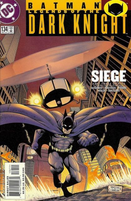 Batman: Legends of the Dark Knight Siege, Part 3: Breach |  Issue#134A | Year:2000 | Series:  | Pub: DC Comics | Direct Edition