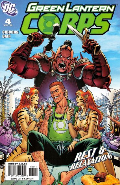 Green Lantern Corps, Vol. 1 Unrelenting |  Issue#4 | Year:2006 | Series: Green Lantern | Pub: DC Comics | Dave Gibbons Regular