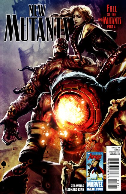 New Mutants, Vol. 3 Fall of the New Mutants, Part Four |  Issue#18 | Year:2010 | Series: New Mutants | Pub: Marvel Comics |