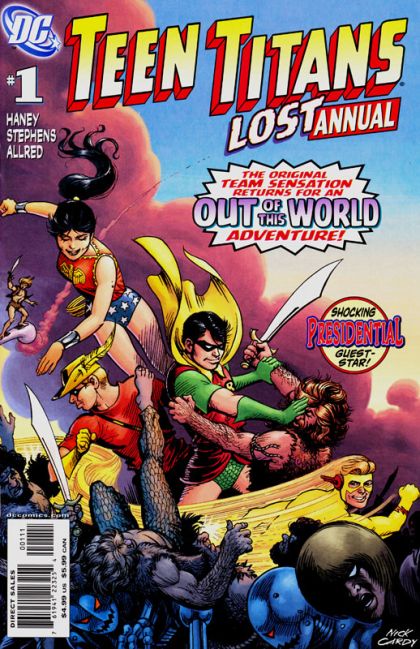 Teen Titans Lost Annual  |  Issue#1 | Year:2008 | Series: Teen Titans | Pub: DC Comics |