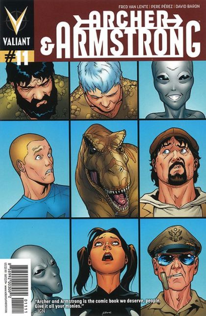 Archer & Armstrong, Vol. 2 Far Faraway, Part 3: Lost Of The Land |  Issue#11A | Year:2013 | Series:  | Pub: Valiant Entertainment | Pere Pérez Regular Cover