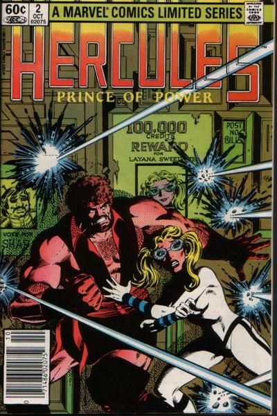 Hercules, Vol. 1 For The Love Of Gods |  Issue#2B | Year:1982 | Series: Hercules | Pub: Marvel Comics | Newsstand Edition