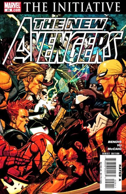 New Avengers, Vol. 1 The Initiative - Revolution, Part Three |  Issue#29A | Year:2007 | Series:  | Pub: Marvel Comics | Leinil Francis Yu Regular