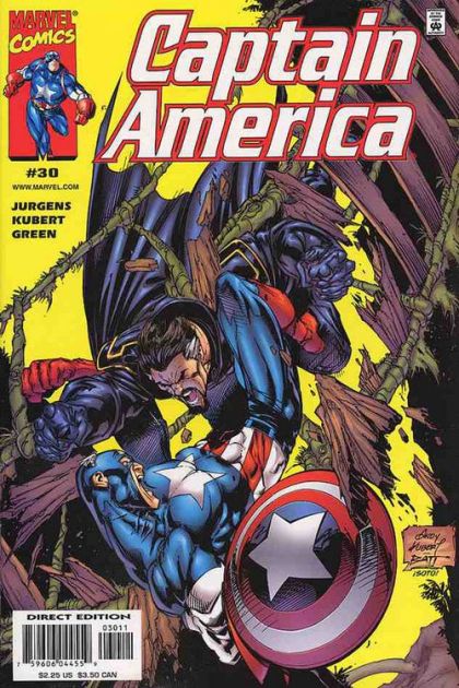 Captain America, Vol. 3 Waste of Dreams |  Issue#30A | Year:2000 | Series: Captain America | Pub: Marvel Comics | Direct Edition