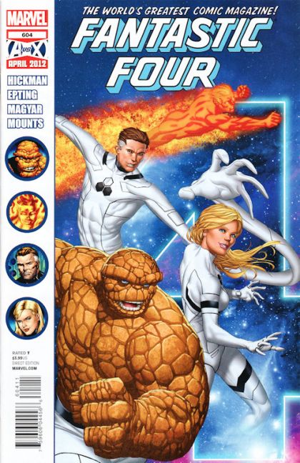 Fantastic Four, Vol. 3 Forever, Part 5 |  Issue#604 | Year:2012 | Series: Fantastic Four | Pub: Marvel Comics |