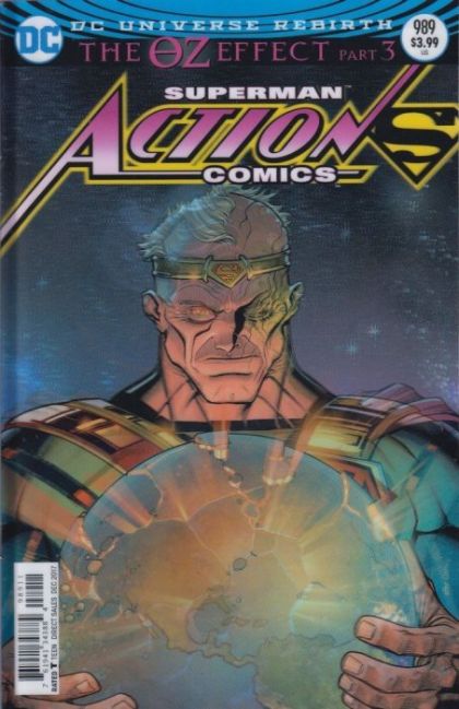 Action Comics, Vol. 3 The Oz Effect, Part III |  Issue#989A | Year:2017 | Series: Superman | Pub: DC Comics | Nick Bradshaw Lenticular Regular