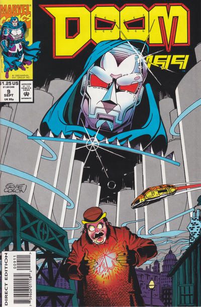 Doom 2099, Vol. 1 The Spirits Within Me! |  Issue#9A | Year:1993 | Series:  | Pub: Marvel Comics | Direct Edition