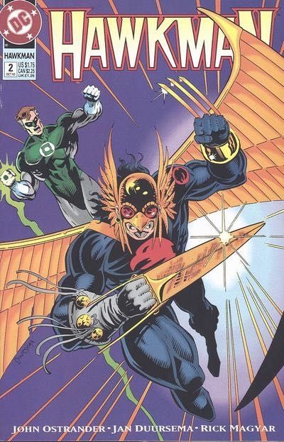 Hawkman, Vol. 3 Dead End |  Issue#2 | Year:1993 | Series: Hawkman | Pub: DC Comics |