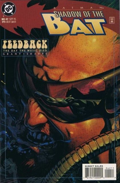 Batman: Shadow of the Bat Feedback, The Day The Music Died |  Issue#42A | Year:1995 | Series: Batman | Pub: DC Comics | Direct Edition