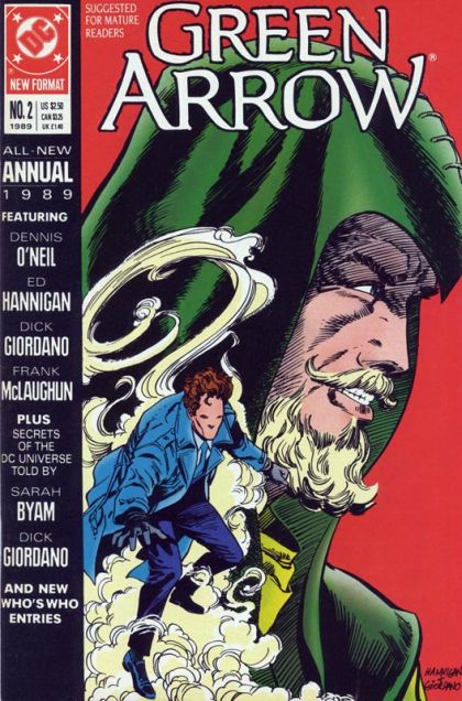Green Arrow, Vol. 2 Annual Saving Face / Do Black Canaries Sing? |  Issue#2 | Year:1989 | Series: Green Arrow | Pub: DC Comics |
