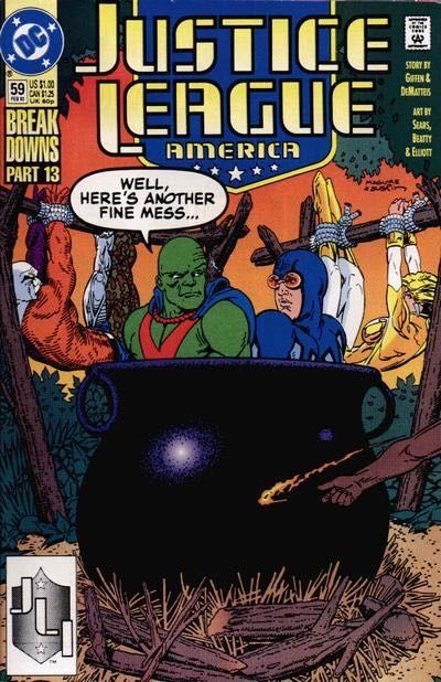 Justice League / International / America Breakdowns - Part 13: Ex-Factor |  Issue#59A | Year:1992 | Series: Justice League | Pub: DC Comics | Direct Edition