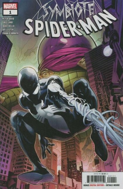 Symbiote Spider-Man, Vol. 1  |  Issue#1A | Year:2019 | Series:  | Pub: Marvel Comics | Greg Land & Frank D'Armata Standard Cover