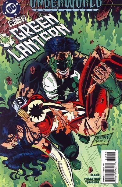 Green Lantern, Vol. 3 Underworld Unleashed - Bargains |  Issue#69A | Year:1995 | Series: Green Lantern | Pub: DC Comics | Direct Edition