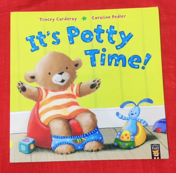 It's potty time! | Story Book with Big Pictures and Little Text | For 3-5 Years Old | Paperback | SKU: 2405_101_A104