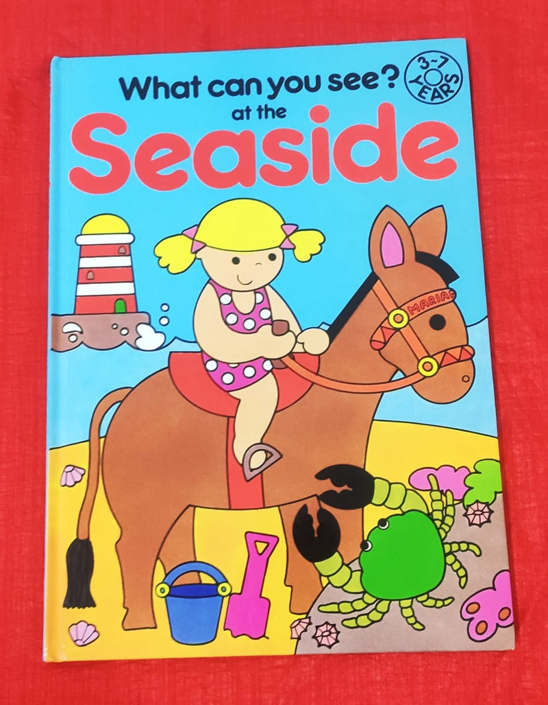 What can you see? at the Seaside | Story Book with Big Pictures and Little Text | For 3-5 Years Old | Hardcover | SKU: 2405_101_A104