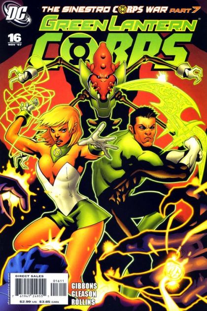 Green Lantern Corps, Vol. 1 The Sinestro Corps War - Part Seven: The Battle of Ranx |  Issue#16 | Year:2007 | Series: Green Lantern | Pub: DC Comics | Patrick Gleason Regular