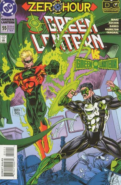 Green Lantern, Vol. 3 Zero Hour - Assault and Battery |  Issue#55A | Year:1994 | Series: Green Lantern | Pub: DC Comics | Direct Edition