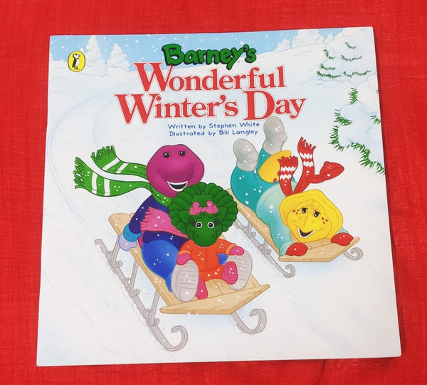 Barney's Wonderful Winter Day | Story Book with Big Pictures and Little Text | For 3-5 Years Old | Paperback | SKU: 2405_101_A104