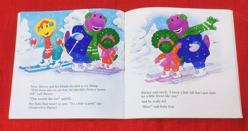 Barney's Wonderful Winter Day | Story Book with Big Pictures and Little Text | For 3-5 Years Old | Paperback | SKU: 2405_101_A104