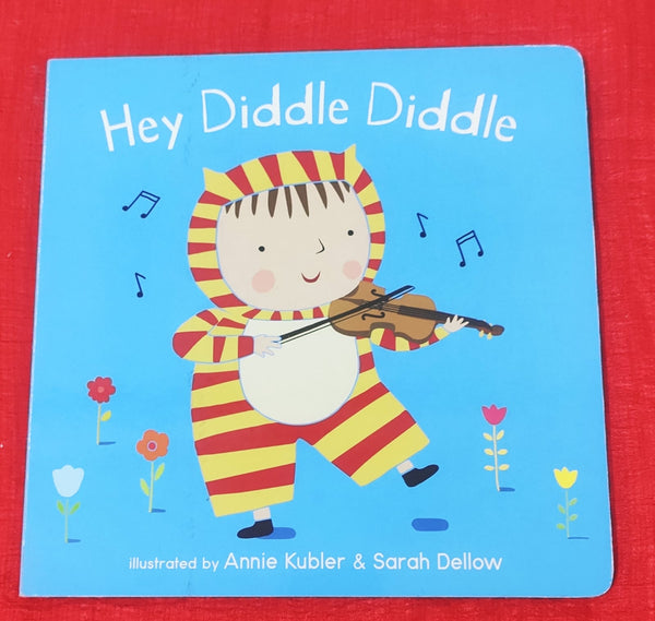 Hey diddle diddle | One Line Story  Book | For 0-2 Years Old | Board Book | SKU: 2405_101_A104