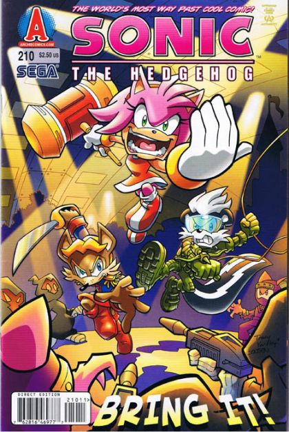 Sonic the Hedgehog, Vol. 2 Home Invasion, Part One |  Issue#210 | Year:2010 | Series: Sonic The Hedgehog | Pub: Archie Comic Publications |