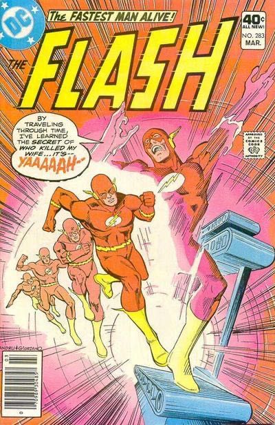 Flash, Vol. 1 Death Of Iris West Allen, Flashback |  Issue#283B | Year:1979 | Series: Flash | Pub: DC Comics | Newsstand Edition