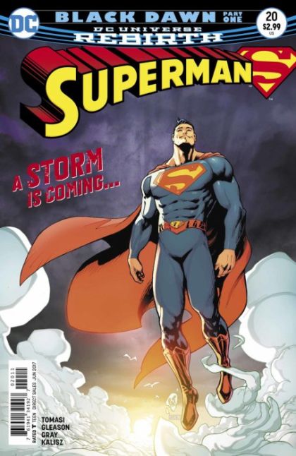 Superman, Vol. 4 Black Dawn, Chapter 1 |  Issue#20A | Year:2017 | Series: Superman | Pub: DC Comics | Patrick Gleason Regular