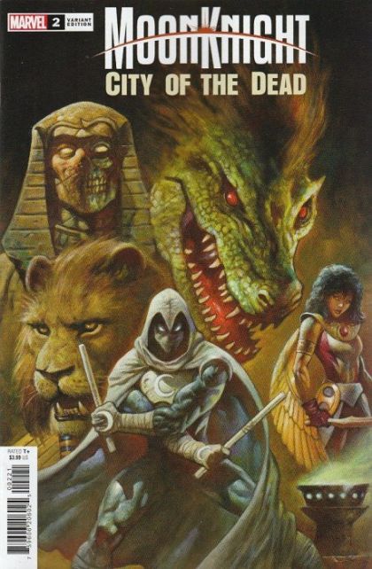 Moon Knight: City of the Dead  |  Issue#2B | Year:2023 | Series: Moon Knight | Pub: Marvel Comics | Alex Horley Variant